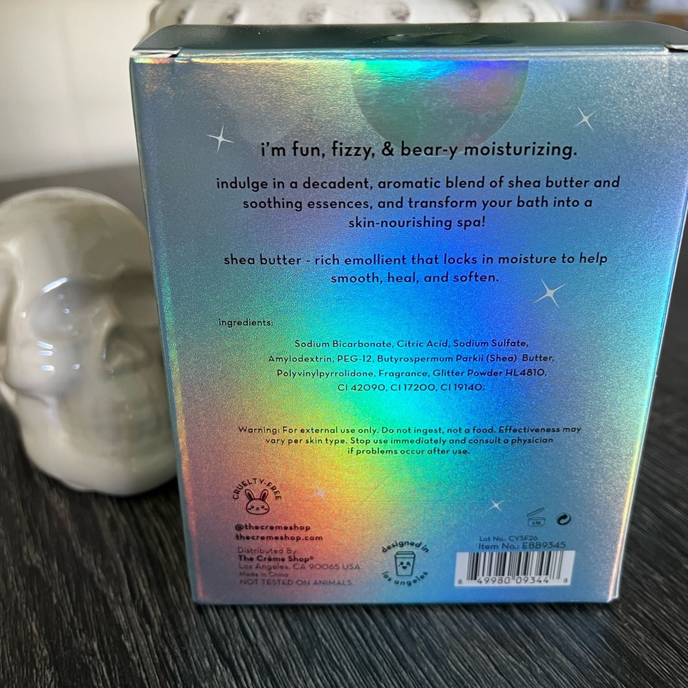 Crème Shop - Aromatherapy Blue-Beary Mint Bath Bomb - Picture 2 of 2